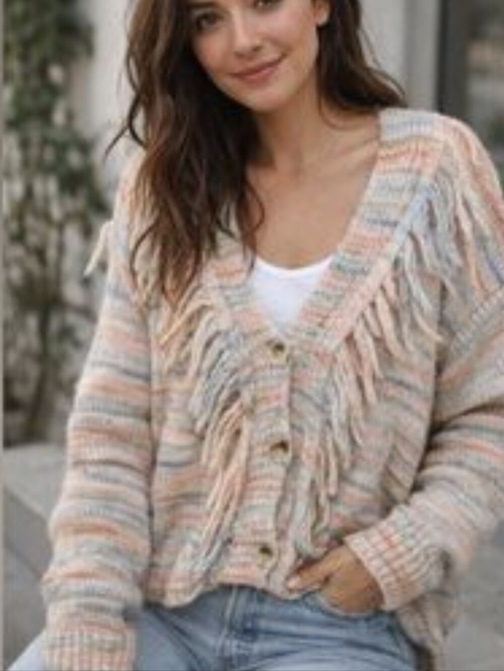 Dreamers by debut size large cardigan
